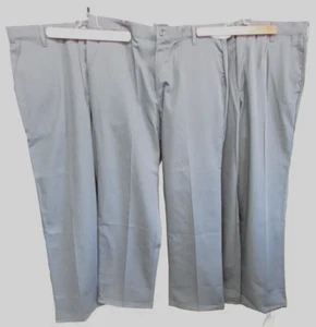 3 pair RED KAP Grey Flat Front Mechanic Performance Shop Pants Brand New 38 x 32 - Picture 1 of 5
