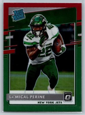 2020 Donruss Optic #P-340 La'Mical Perine Rookie Preview - Image 1 of 2