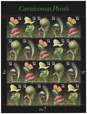 US 3528-3531 Carnivorous Plants, Complete Sheet Mint post office fresh OG NH