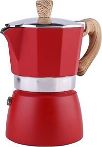 Espresso Maker Moka Coffee Stovetop Stainless  Ground Coffee Cafetera Colorful