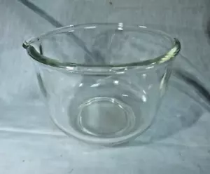 Vintage Sunbeam Mixmaster Stand Mixer 6.5” Glass 4 Cup Bowl Replacement - Picture 1 of 5