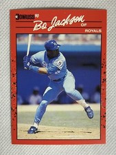 1990 Donruss Bo Jackson #61 Baseball Card Kansas City Royals