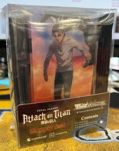 Blanco Negro SELLADO Attack on Titan Temporada Final Supply Set!! - Imagen 1 de 5