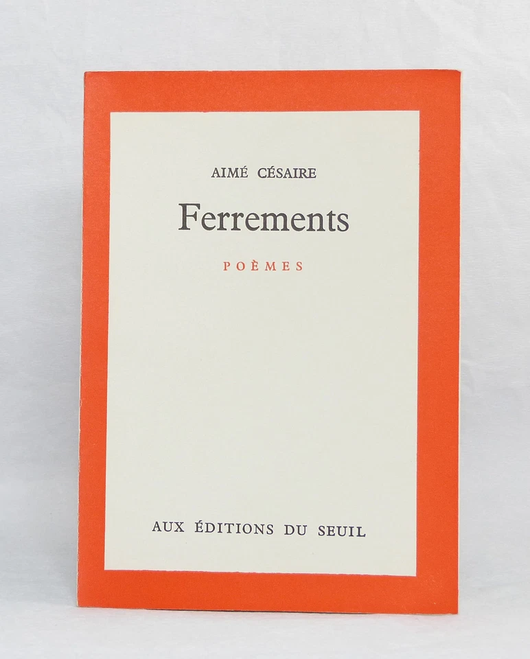 CÉSAIRE (Aimé) - Ferrements. Poèmes. - 1960 - Edition Originale - Photo 1/1