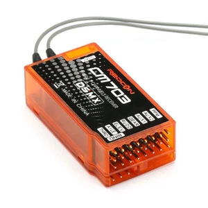 Receptor Redcon CM703 2,4g 7 canales DSM2 DSMX con salida PPM para JR y espectro - Imagen 1 de 3