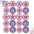 500 Patriotic Sealing Stickers for 4th of July - American Flag Decor
