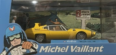 Altaya 1/43 Collection Michel Vaillant MV14 Vaillante Mistral GT De l’huile Sur - Photo 1/4