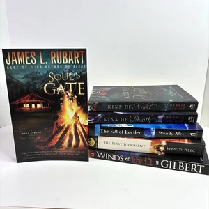 Lot of 6 Christian Fiction Books - Supernatural Thrillers Suspense Mixed Authors - Imagen 1 de 11