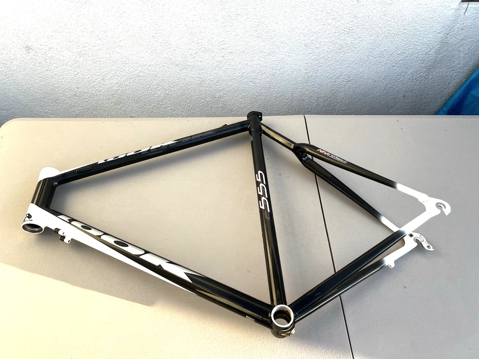 Cuadro de bicicleta de carretera de carbono Look 555 tamaño 57 Foto 1 de 4