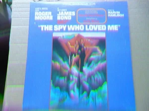 Vintage Vinyl LP JAMES BOND "THE SPY WHO LOVED ME" Original Motion Picture Score - Picture 1 of 6
