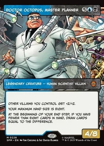 1x - Doctor Octopus, Master Planner - Borderless #228 - Marvel's Spider-Man MTG - Picture 1 of 1