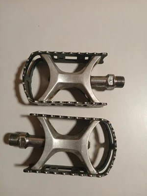 Винтажные педали на платформе для горного велосипеда Suntour XC Compe BMX MP-1000 9/16 дюйма Япония - Изображение 1 из 4