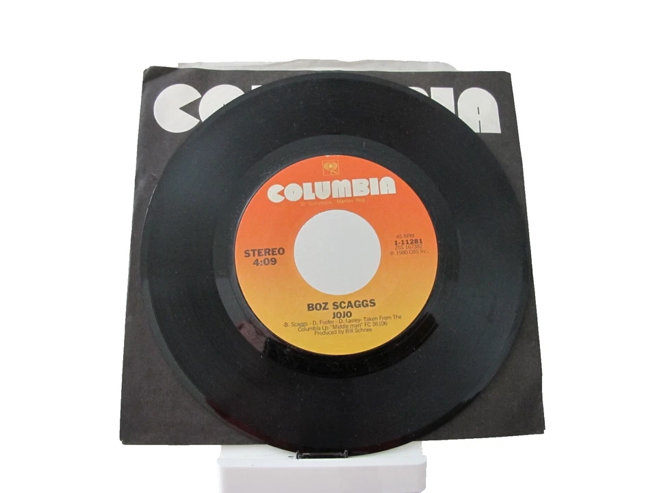 45 RECORD - BOZ SCAGGS - JOJO - Image 1 of 1