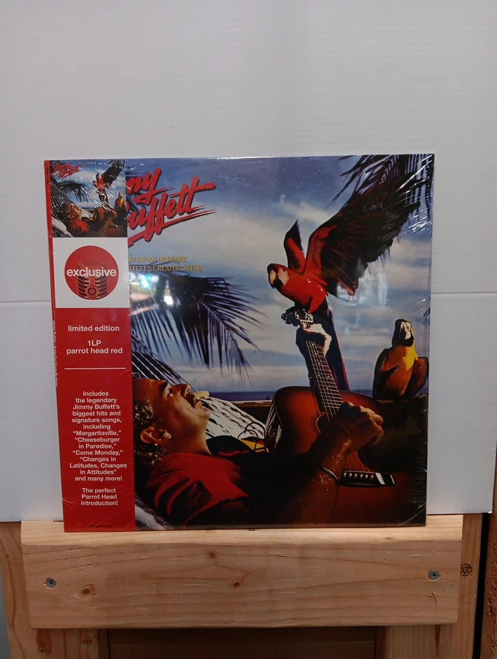 Jimmy Buffett "Songs You Know By Heart" Parrot Head Red Vinyl LP NEW SEALED - Image 1 of 2