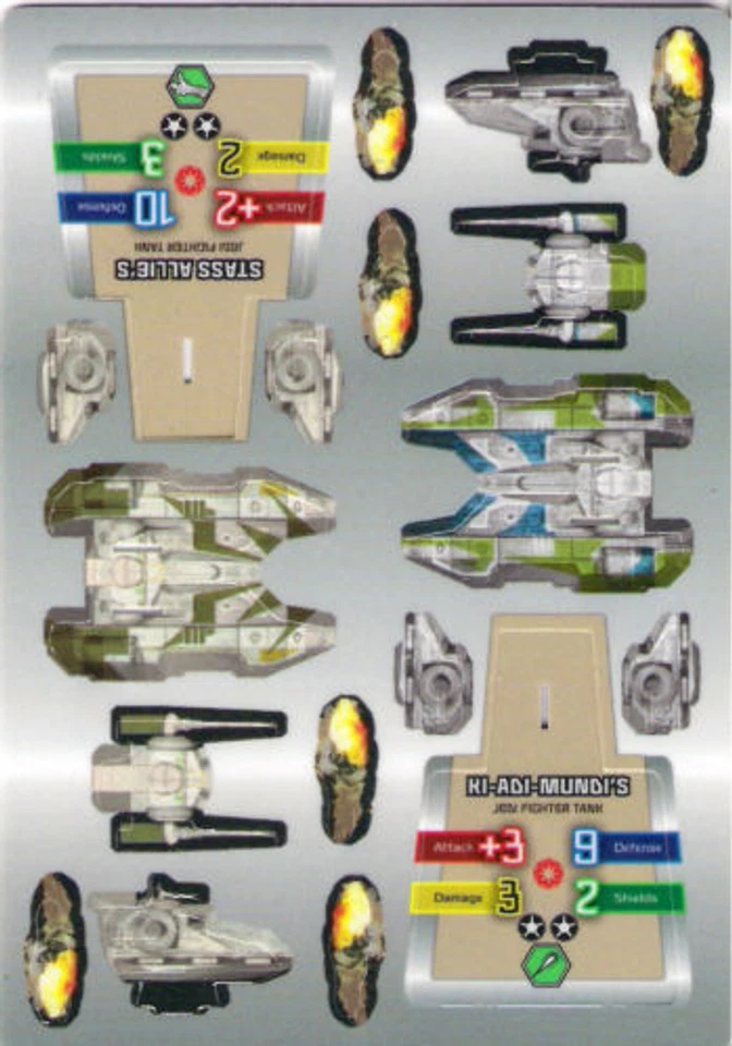 STAR WARS POCKETMODEL - (O66 11) JEDI FIGHTER TANKS - Image 1 of 1