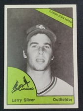 1978 TCMA St. Petersburg Cardinals Minor League Larry Silver M1