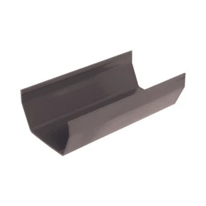 Canale grondaia roulotte statico linea quadrata grigio antracite 2M grondaia acqua piovana - Foto 1 di 6