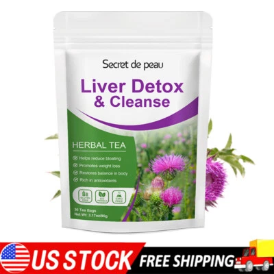 30 bolsitas de té hígado, riñón y páncreas salud té de hierbas naturales desintoxicación y limpieza Foto 1 de 4