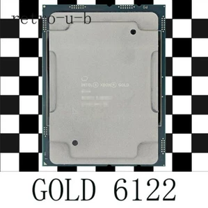 Intel Xeon Gold 6122 SRCKF 20cores 40threads 1.8GHz 1120W LGA3647 CPU processor - Picture 1 of 1