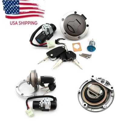 Ignition Switch Fuel Gas Cap Seat Lock 2Keys Set for Honda Grom 125 2017-2018 Foto 1 de 4