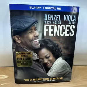 Fences (Blu-ray + Digital 2016) With Cover - Picture 1 of 5