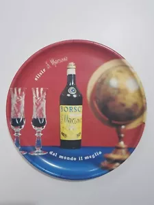 VASSOIO ELISIR S. MARZANO BORSCI PUBBLICITARIO MODERNARIATO VINTAGE - Foto 1 di 4