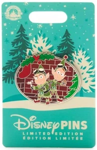 Prendedor Disney Prep & Landing Wayne & Lanny Christmas Holiday Limited R - SELLADO - Imagen 1 de 2