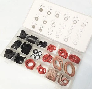 (141pz) Kit Assortimento Rubinetto Acqua Lavello Lavatrice Set - Foto 1 di 2