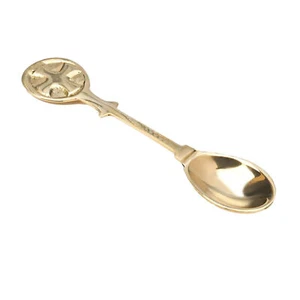 2945 Spoon for Incense Brass Handmade Gift - Picture 1 of 1