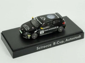 VW Volkswagen Scirocco R Cup #18 Autostadt 2010 Black Spark 1k1099300D041 Erdgas - Picture 1 of 4