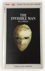 The Invisible Man H.G. Wells 1968 Vintage Paperback Sci-Fi Classic VG+ - Picture 1 of 20