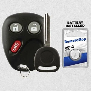 For 2003 2004 2005 2006 Chevrolet Avalanche Suburban 1500 2500 Remote Fob + Key - Picture 1 of 5