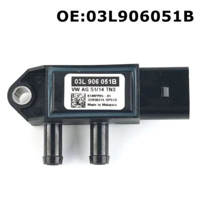 03L906051B DPF DIFFERENTIAL INTAKE PRESSURE SENSOR FIT FOR AUDI VW SEAT SKODA - Image 1 of 4