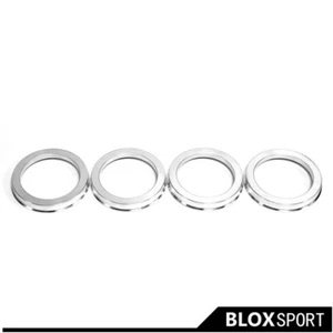72.6- 74.1 (4pcs) Vehicle Hub 72.6 to New Wheel Center Bore 74.1 Wheel Hub Ring - Picture 1 of 11