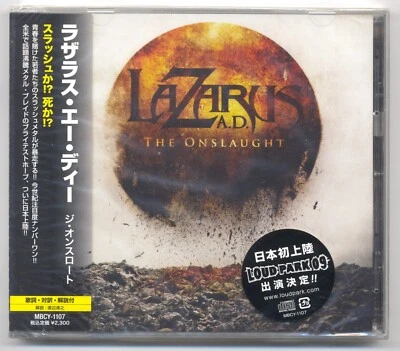 Lazarus A.D. – The Onslaught  NEW CD   MBCY-1107 Promo JAPAN free shipping - Bild 1 von 2