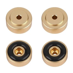 4pcs 20x8mm Aluminum Isolation Feet Stand For CD Turntable Radio AMP Amplifier A - Afbeelding 1 van 14