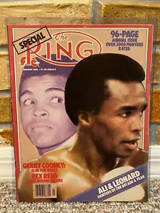 THE RING BOXING VINTAGE MAGAZINE MUHAMMAD ALI LEONARD March 1980 MINT UNREAD - Picture 1 of 1