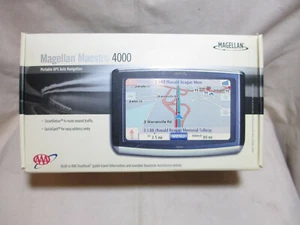 Magellan 4000 Maestro großer 4,5" LCD Bildschirm GPS USA KARTEN komplett mit Box - Bild 1 von 5