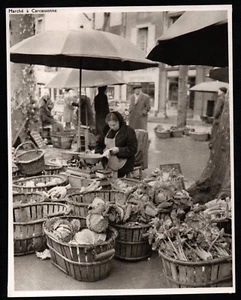 1958 -- MARCHE A CARCASSONNE GROS PLAN N343 - Picture 1 of 1