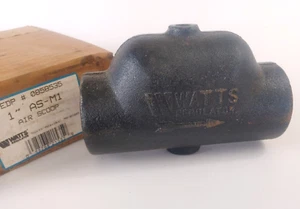 Watts Enhanced Air Scoop Separator Cast Iron Pipe Fitting AS-M1 1" NPT 80 PSI - Bild 1 von 6