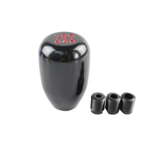 BLACK 5 Speed Aluminum Billet Manual Car Gear Shift Knob Shifter Lever for Acura - Picture 1 of 2