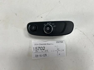 2020-2024 CHEVROLET EQUINOX DASH HEADLIGHT HEAD LIGHT LAMP CONTROL SWITCH - Picture 1 of 5
