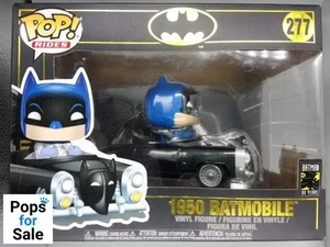 277 1950 Batmobile - Rides - DC Batman - Funko POP - Box Damaged - Picture 1 of 5