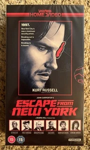 NEU - Vice Press Escape From New York VHS (Limited Slipcase Edition) #86/1000 - Bild 1 von 8