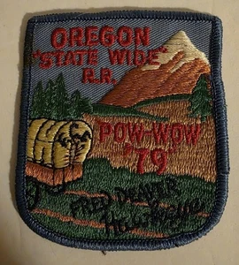 Vintage 1979 Patch Oregon State Wide RR New Old Stock - Picture 1 of 2