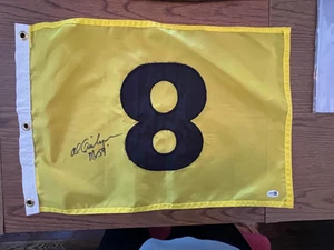 Al Geiberger Signed & Autograph golf flag JSA COA - Picture 1 of 3