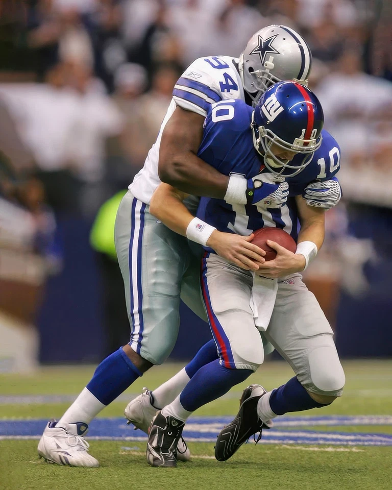 Impresión fotográfica brillante DeMarcus Ware Dallas Cowboys NFL 8"x10" 15 Foto 1 de 1