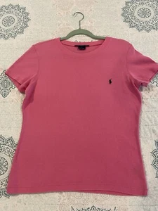 Ralph Lauren Sport heiß rosa Polo Größe L (EUC) - Bild 1 von 3