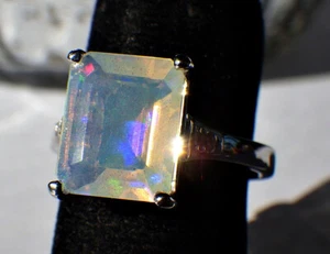 SCHMUCK-STCK Sogni DORO TERRA OPALIS RING Kristallopal Opal Gold 53 17 Treppen - Picture 1 of 8