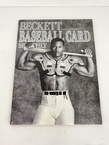 BECKETT BASEBALL CARD MONTHLY MAGAZINE JUNE 1990 issue #63 BO JACKSON B&W COVER